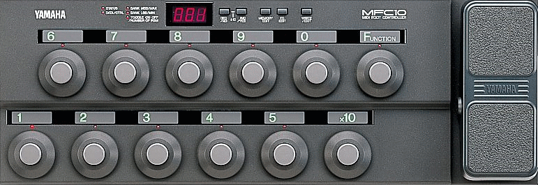 Yamaha MFC10 MIDI Controller Pedal  