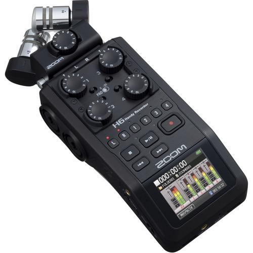 The H6 is the ultimate portable recorder.  With its advanced preamps and interchangeable capsules, the H6 delivers unmatched versatility and award-winning quality.