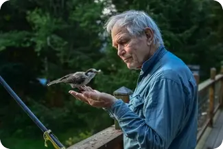 Talking to the birds at Poole Slough